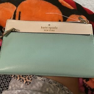 Kate Spade Mint and Cream Wallet